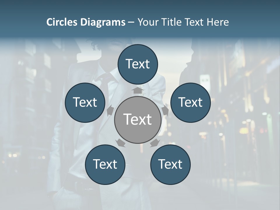 Looking Informal White PowerPoint Template
