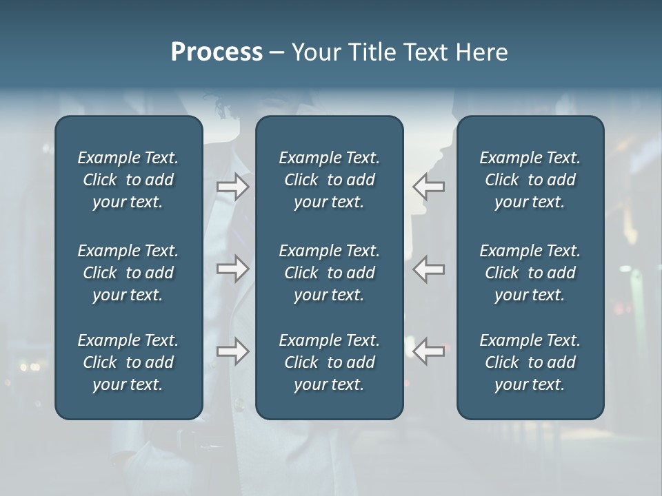 Looking Informal White PowerPoint Template