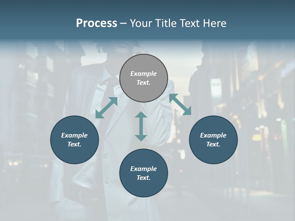 Looking Informal White PowerPoint Template