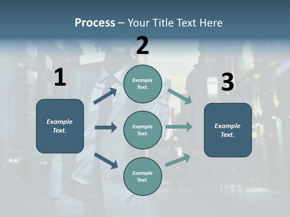 Looking Informal White PowerPoint Template
