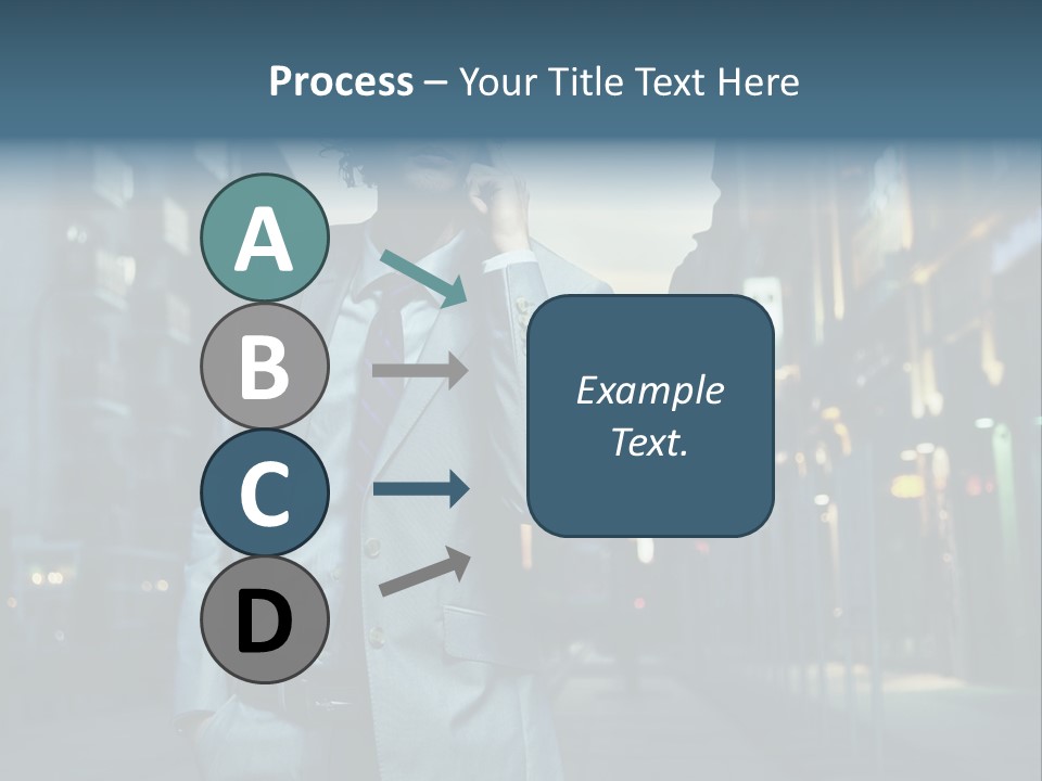 Looking Informal White PowerPoint Template