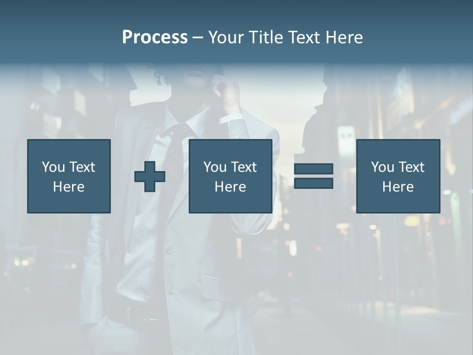Looking Informal White PowerPoint Template