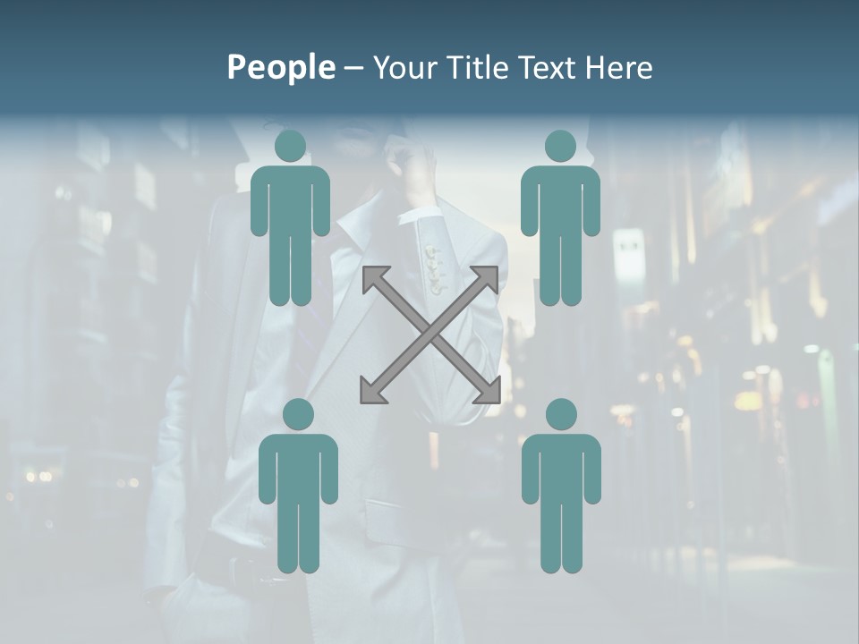 Looking Informal White PowerPoint Template