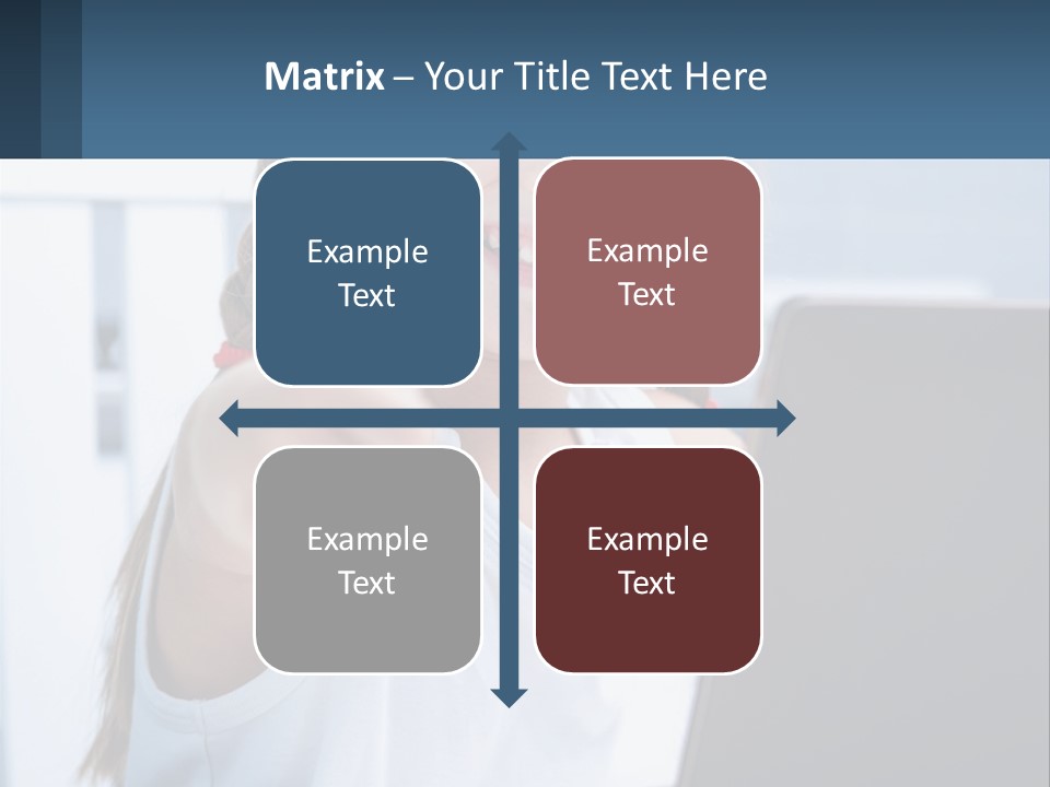 Women Young Group PowerPoint Template