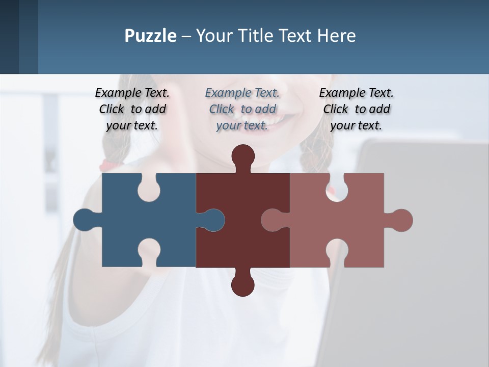 Women Young Group PowerPoint Template