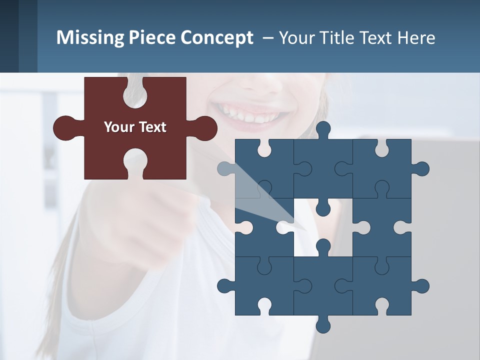 Women Young Group PowerPoint Template