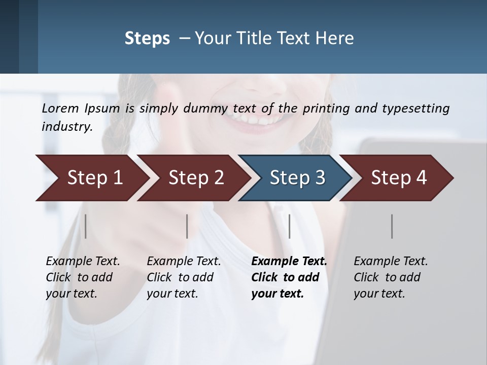 Women Young Group PowerPoint Template
