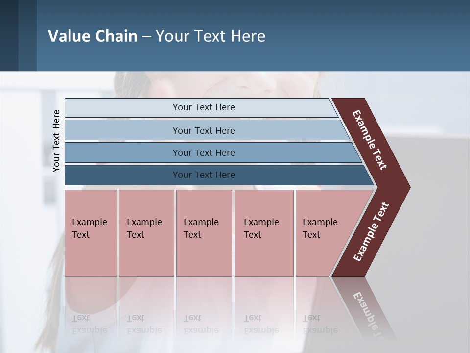 Women Young Group PowerPoint Template