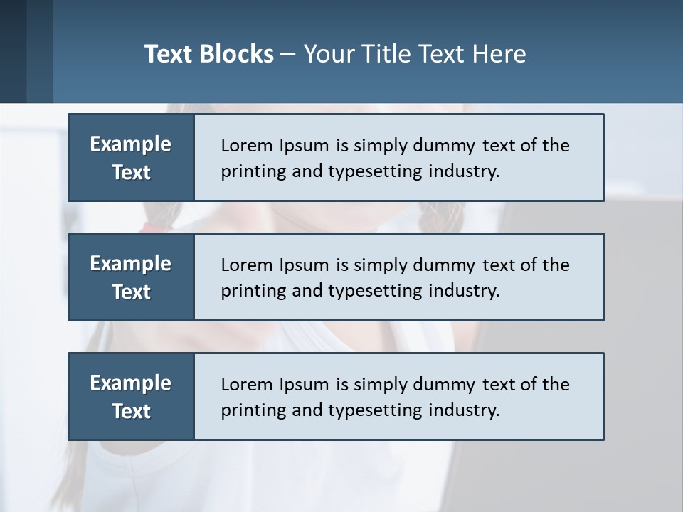 Women Young Group PowerPoint Template