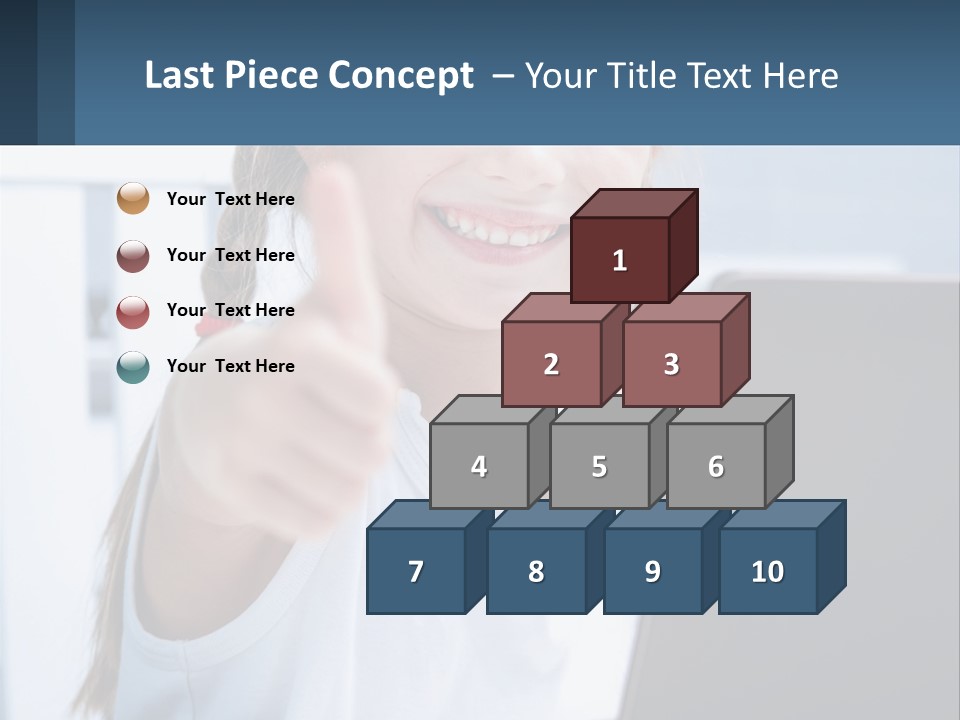 Women Young Group PowerPoint Template