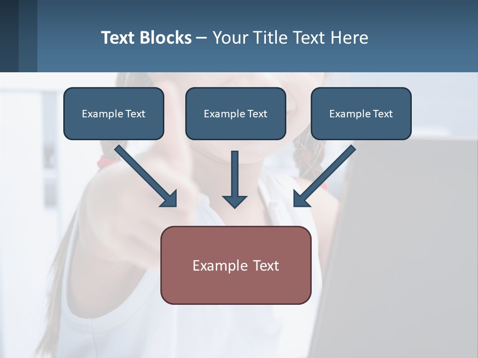 Women Young Group PowerPoint Template
