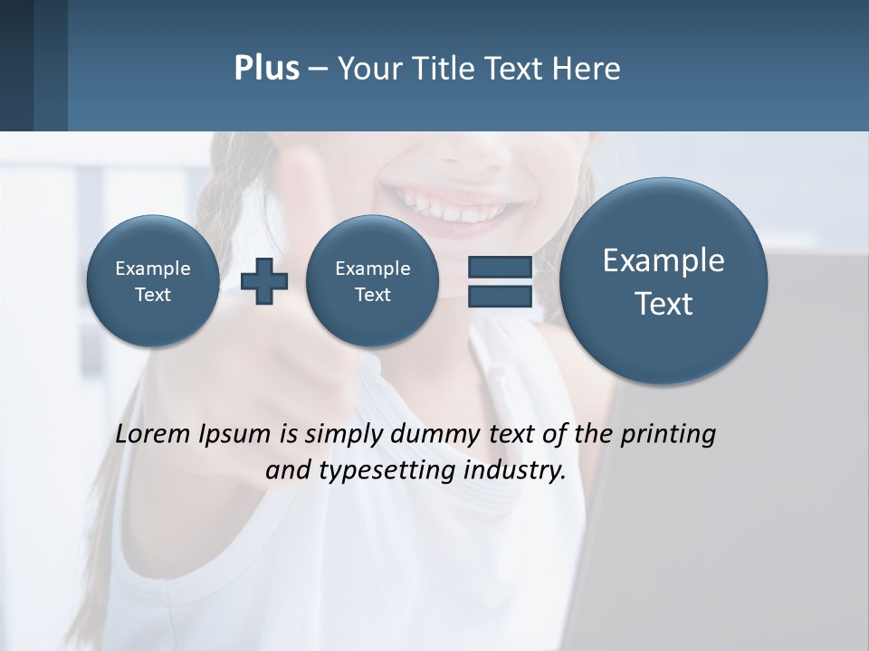Women Young Group PowerPoint Template