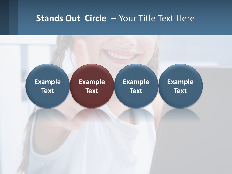 Women Young Group PowerPoint Template