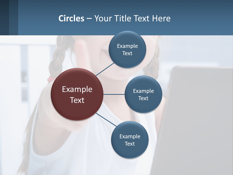 Women Young Group PowerPoint Template