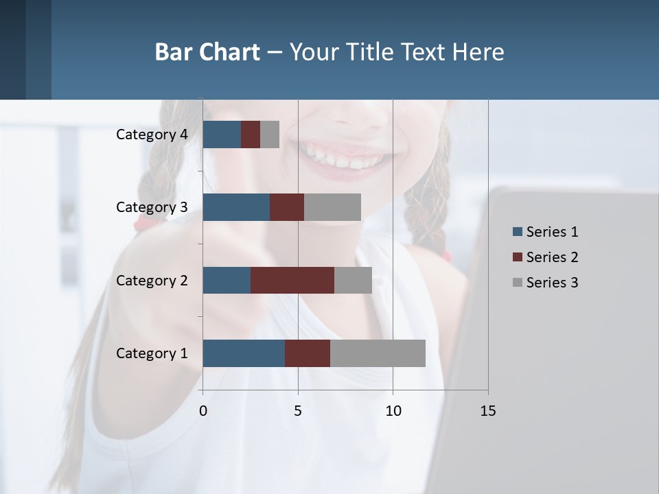 Women Young Group PowerPoint Template