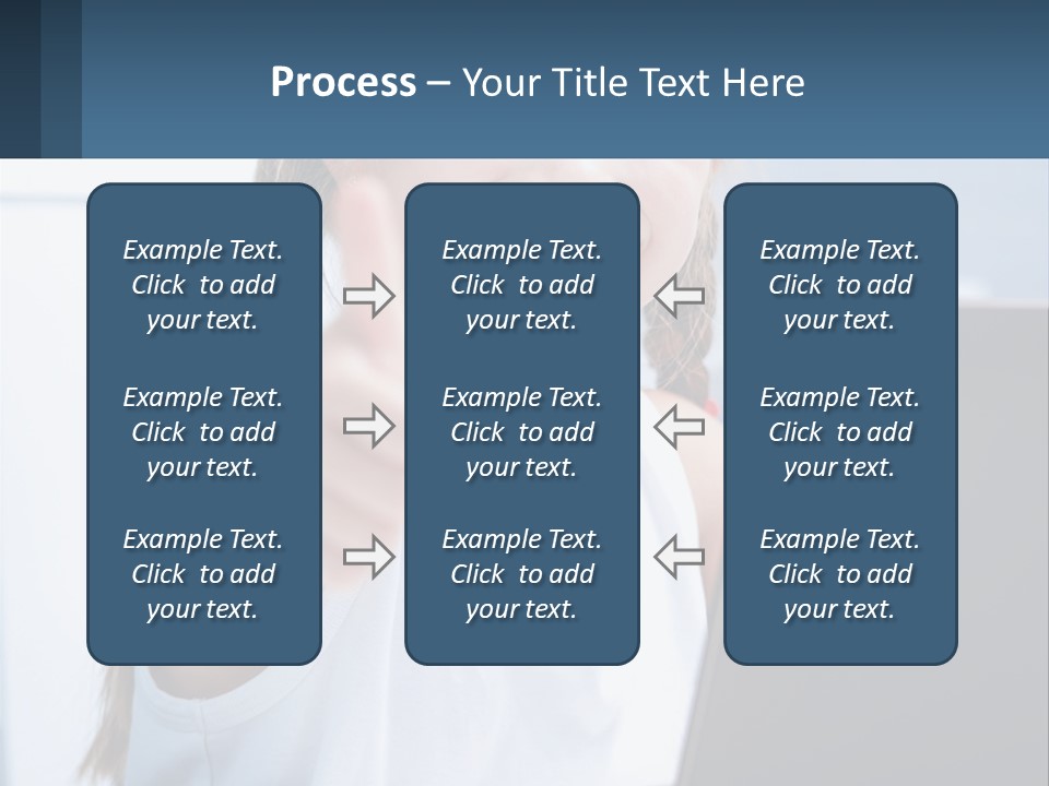Women Young Group PowerPoint Template