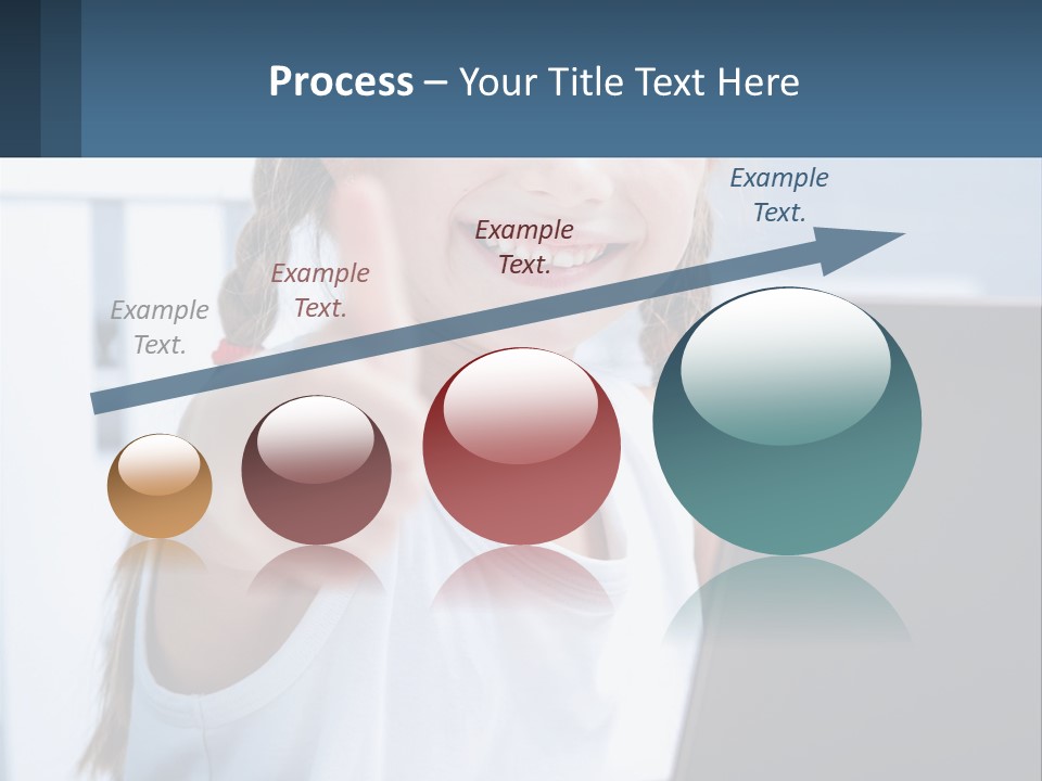 Women Young Group PowerPoint Template