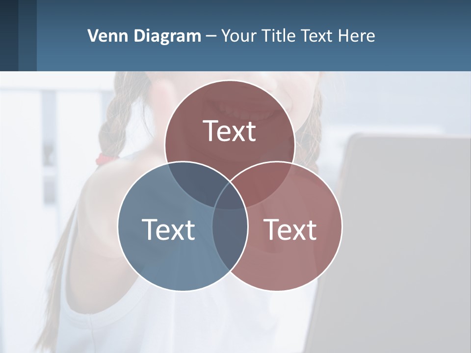 Women Young Group PowerPoint Template