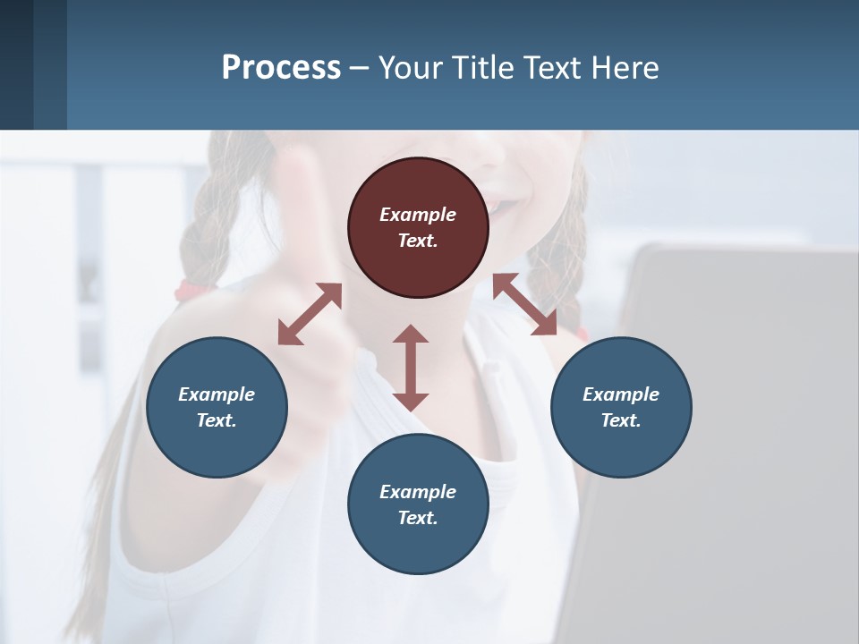 Women Young Group PowerPoint Template