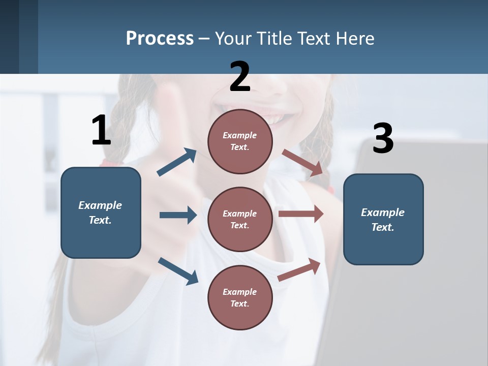 Women Young Group PowerPoint Template
