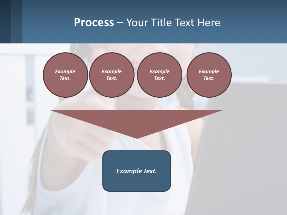 Women Young Group PowerPoint Template