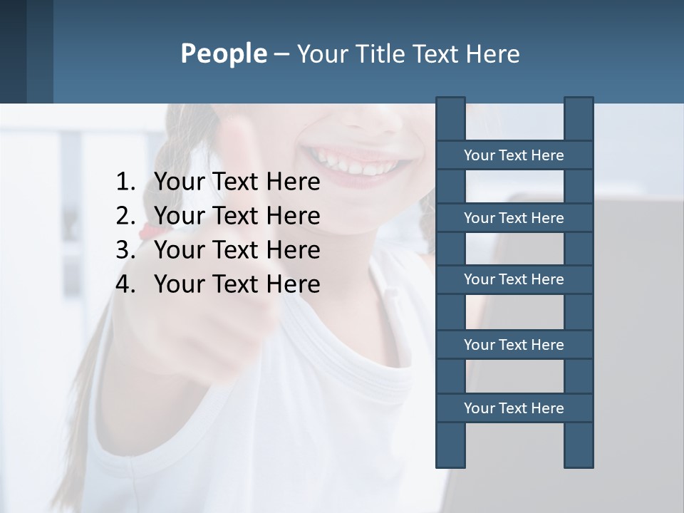 Women Young Group PowerPoint Template