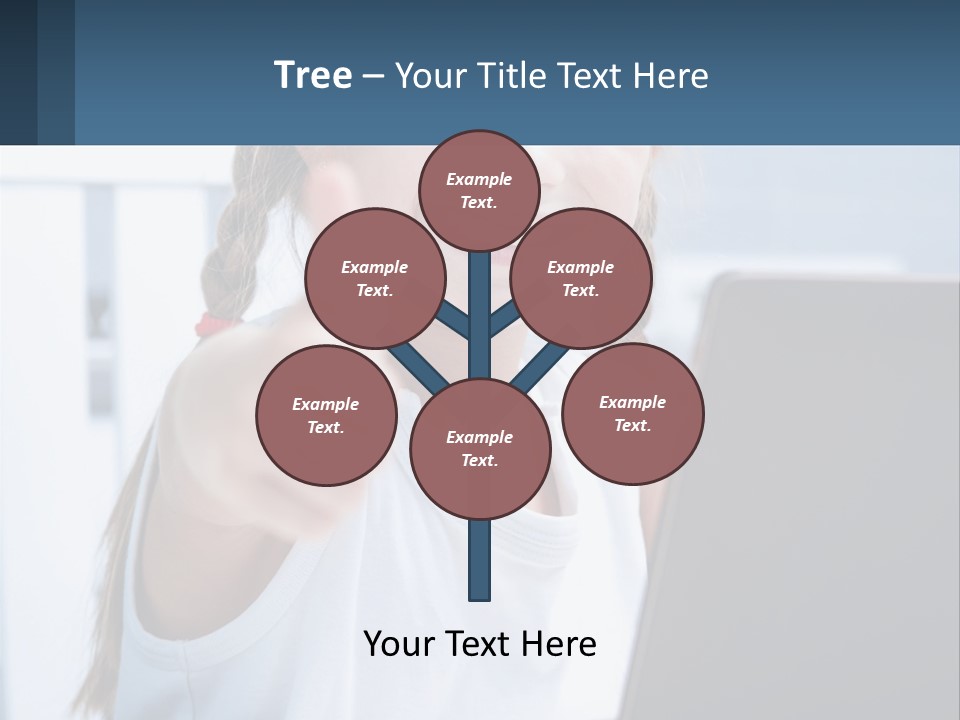 Women Young Group PowerPoint Template