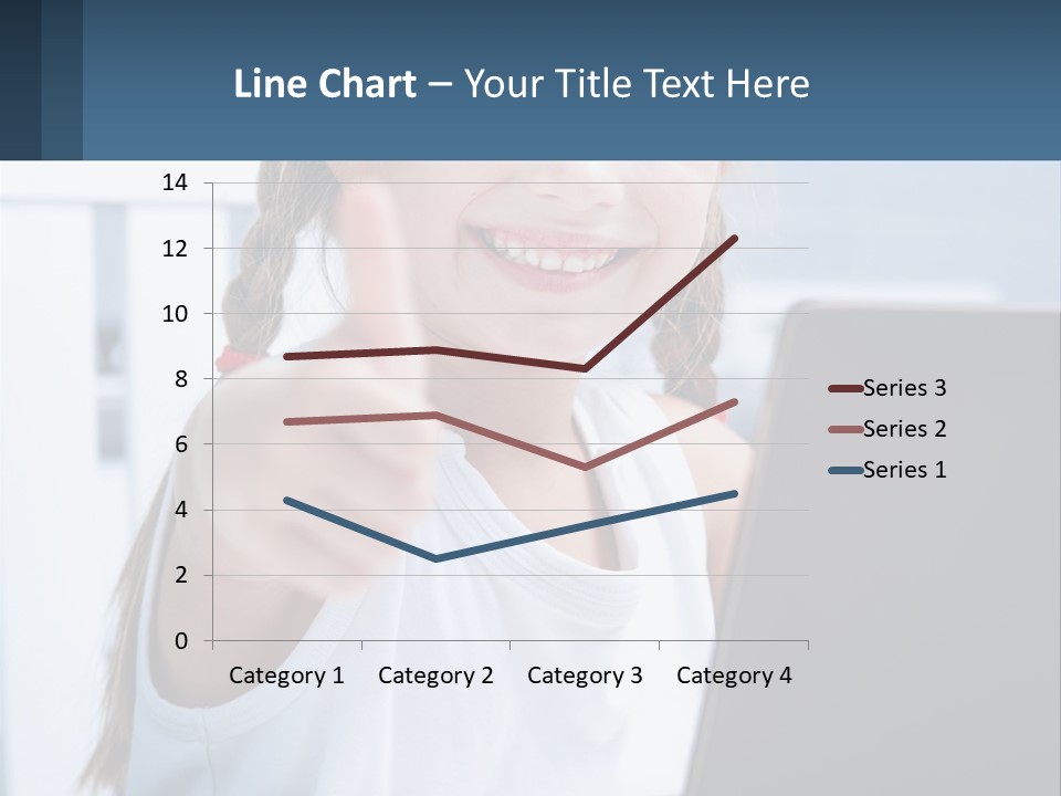 Women Young Group PowerPoint Template