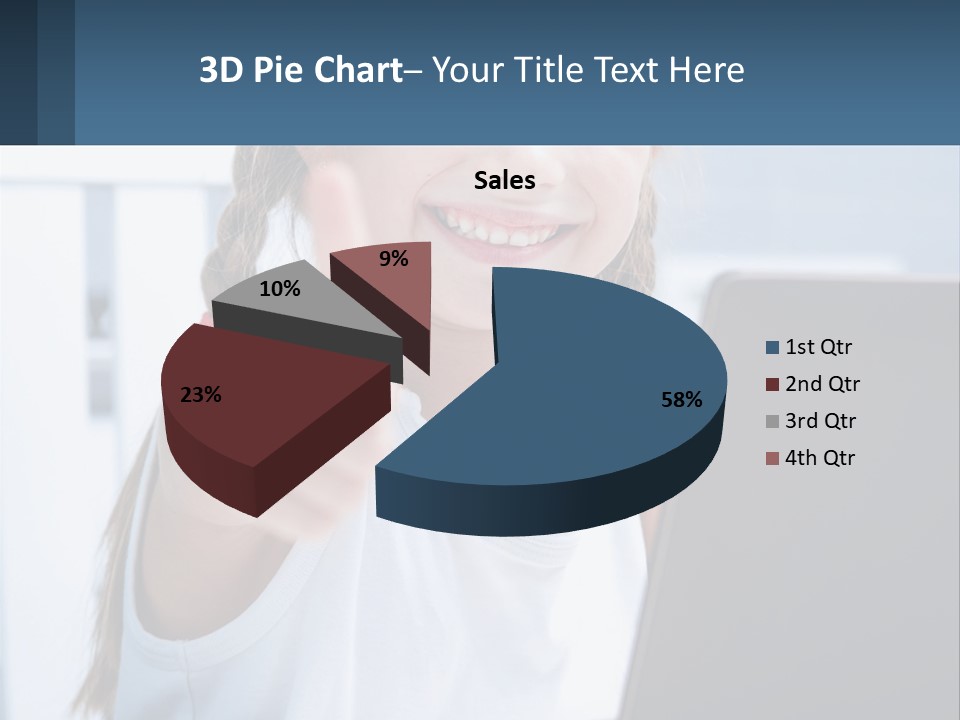 Women Young Group PowerPoint Template