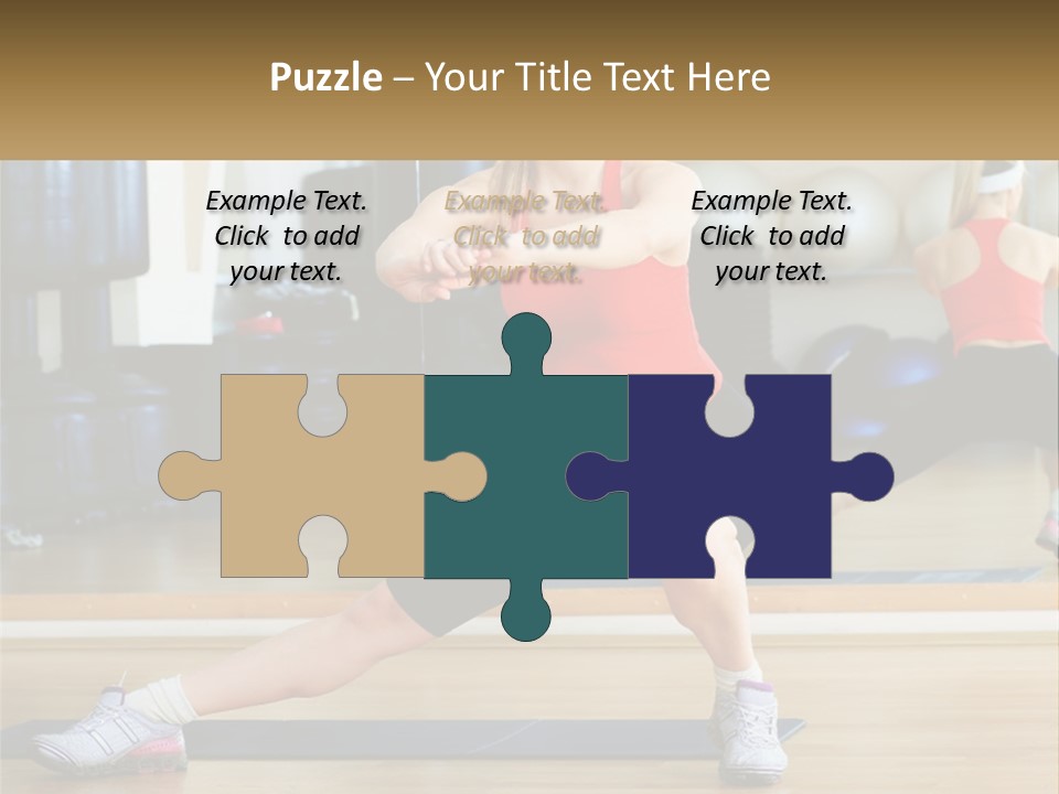 Club Fit One PowerPoint Template