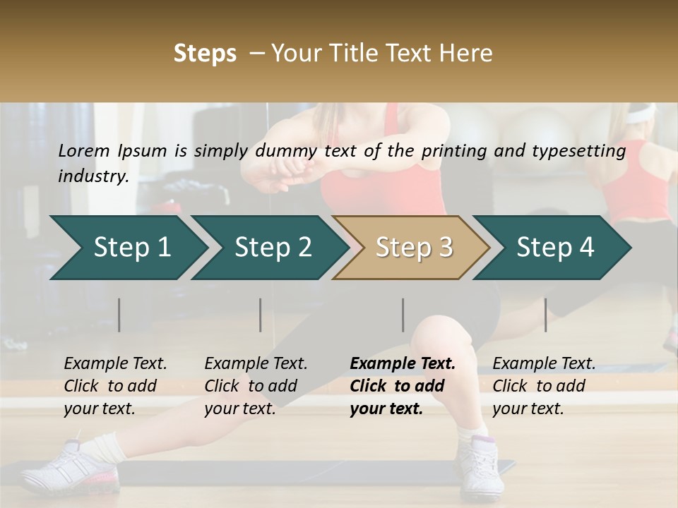 Club Fit One PowerPoint Template