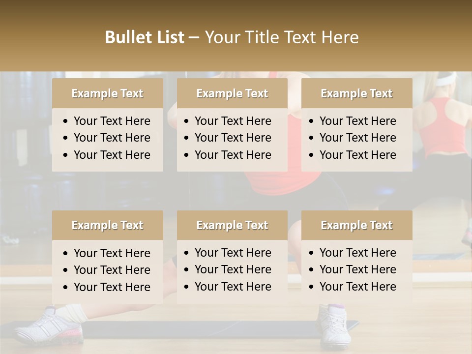 Club Fit One PowerPoint Template