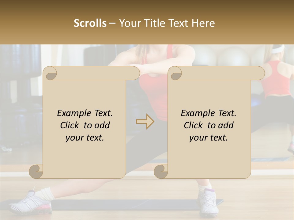 Club Fit One PowerPoint Template