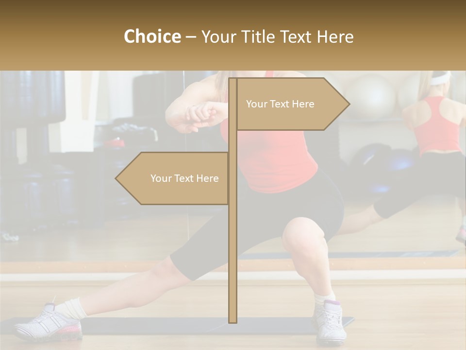 Club Fit One PowerPoint Template