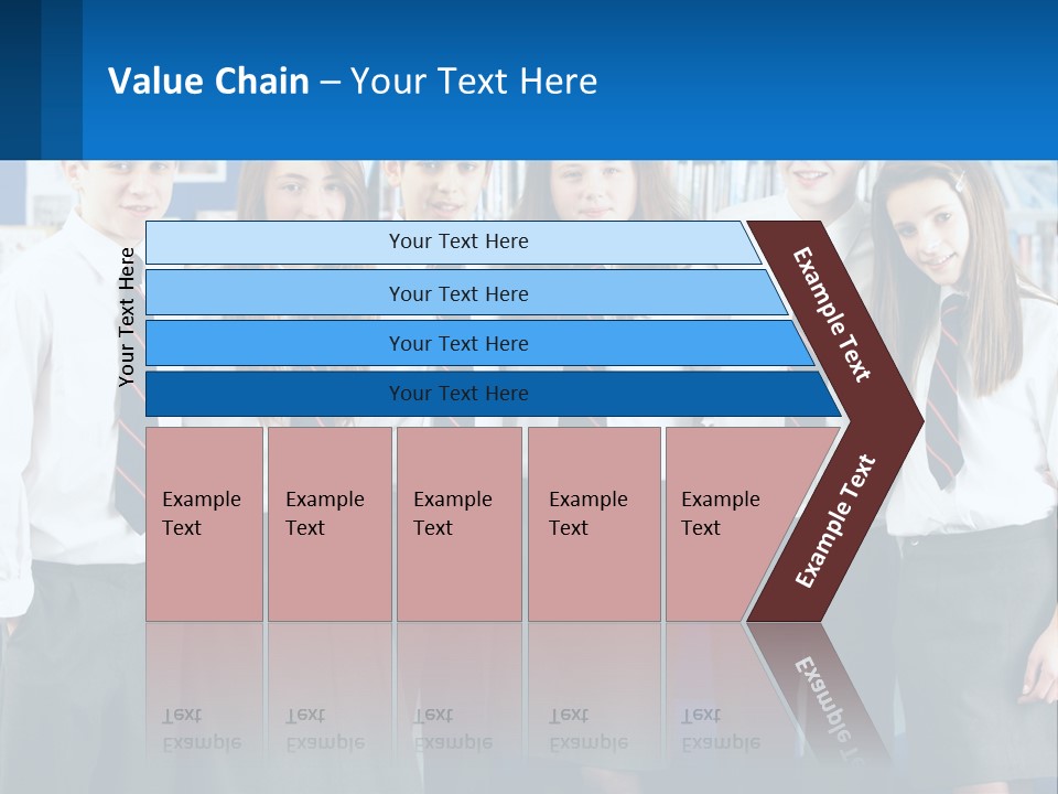 Secondary Male Concentrating PowerPoint Template