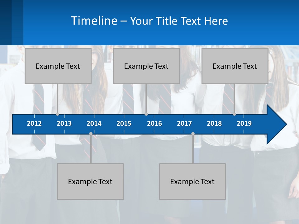 Secondary Male Concentrating PowerPoint Template