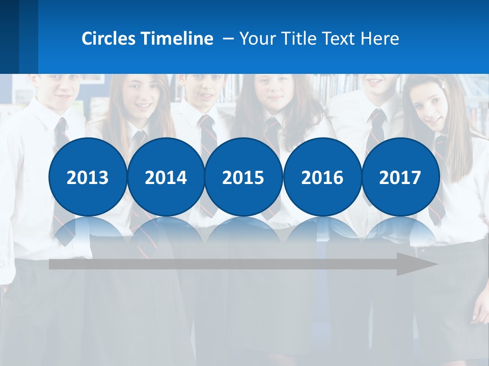 Secondary Male Concentrating PowerPoint Template
