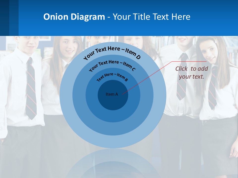 Secondary Male Concentrating PowerPoint Template