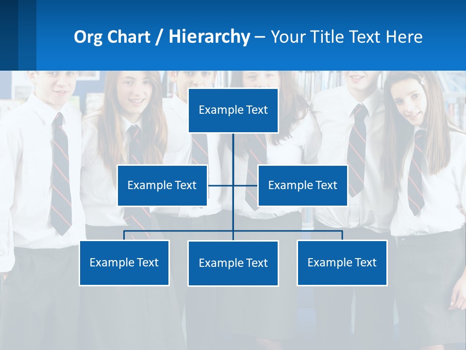 Secondary Male Concentrating PowerPoint Template