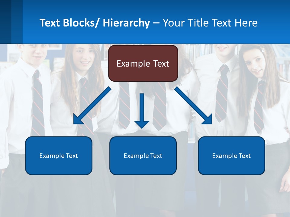 Secondary Male Concentrating PowerPoint Template