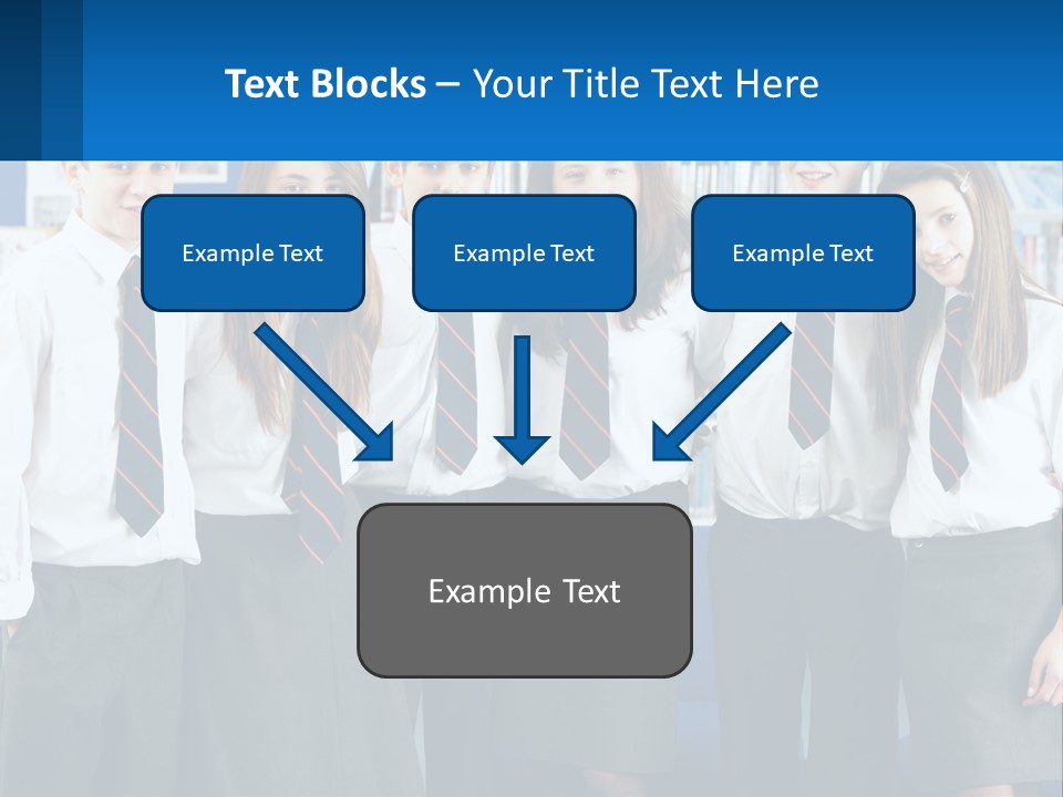 Secondary Male Concentrating PowerPoint Template