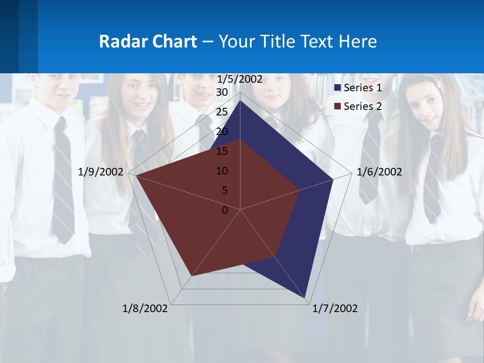 Secondary Male Concentrating PowerPoint Template