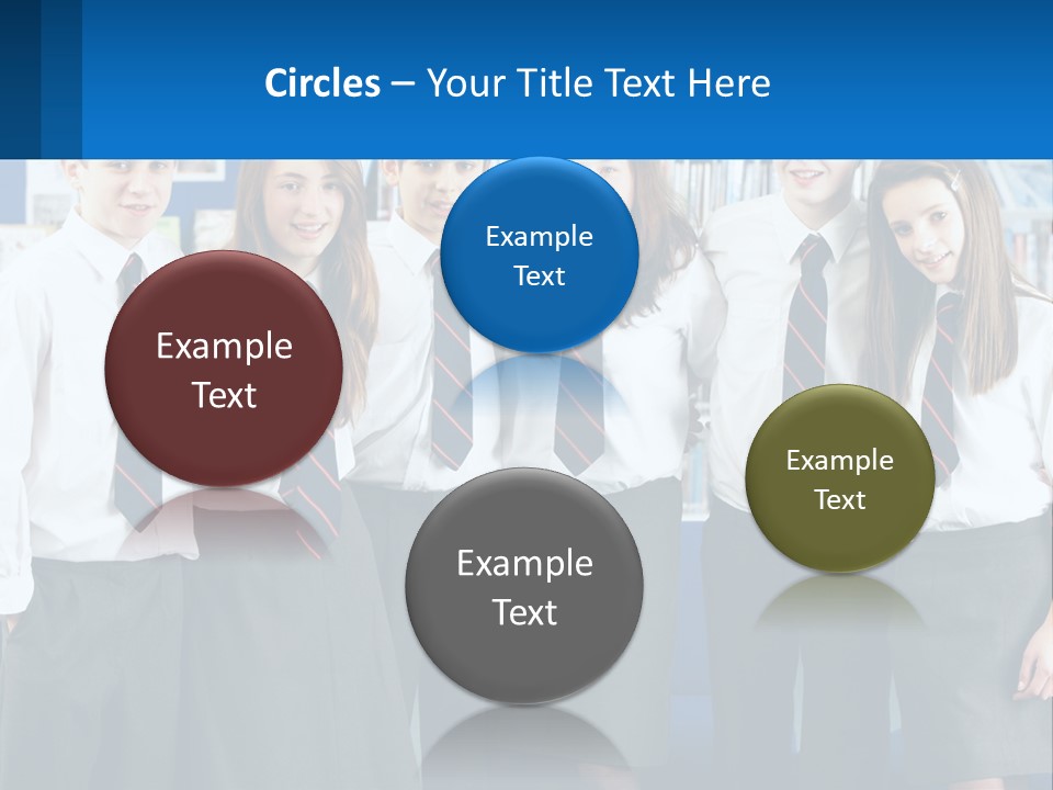 Secondary Male Concentrating PowerPoint Template