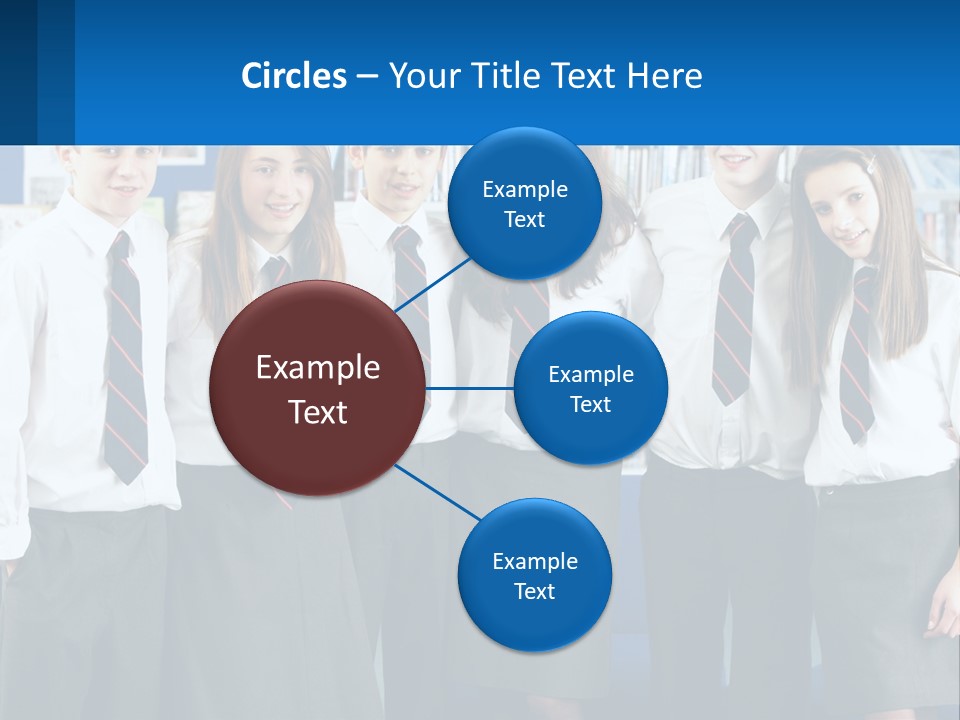Secondary Male Concentrating PowerPoint Template