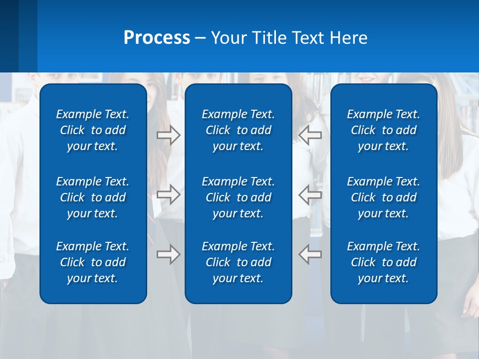 Secondary Male Concentrating PowerPoint Template