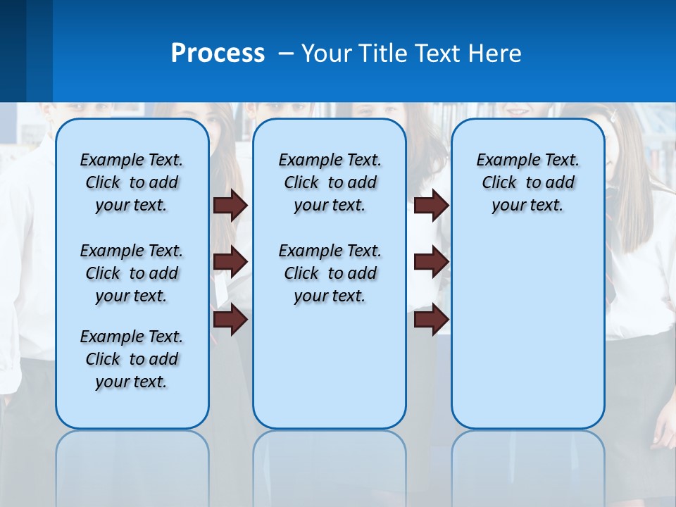 Secondary Male Concentrating PowerPoint Template
