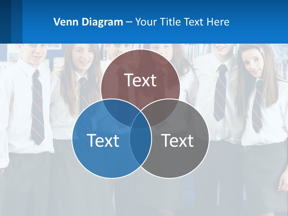 Secondary Male Concentrating PowerPoint Template