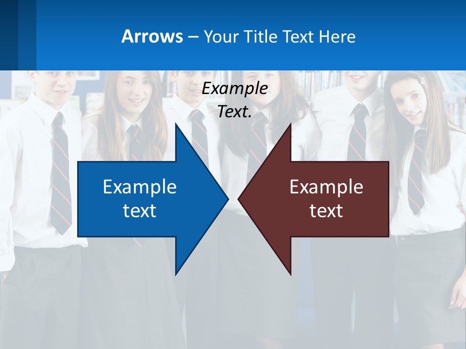 Secondary Male Concentrating PowerPoint Template