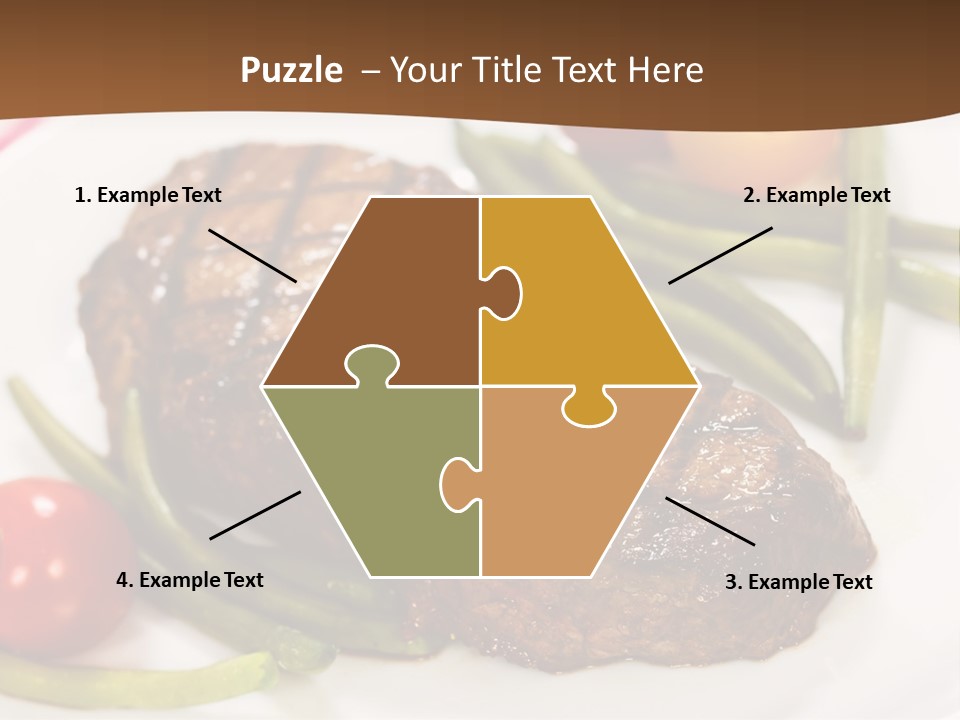 Sunrise Mother Beach PowerPoint Template