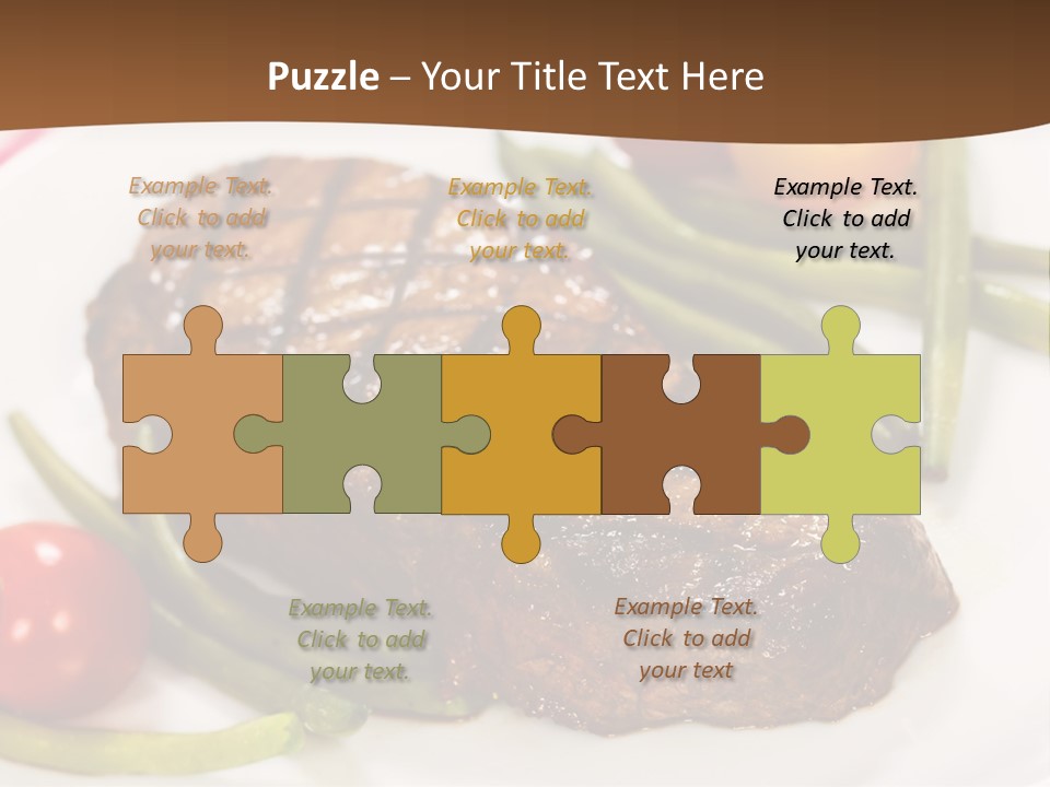 Sunrise Mother Beach PowerPoint Template